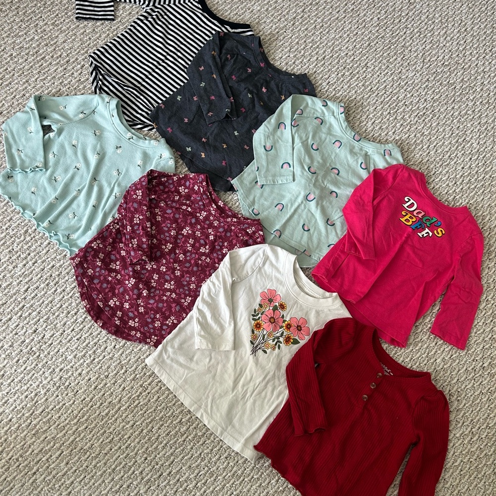 Cat & Jack Long Sleeve Tops